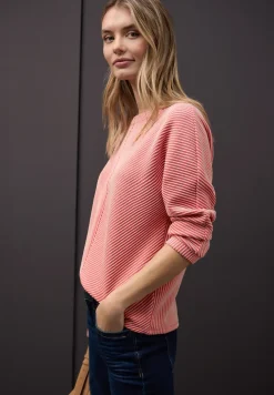 T-shirt structuré deux tons
