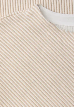 T-shirt structuré deux tons