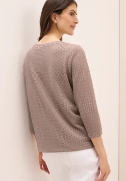 T-shirt structuré Two Tone