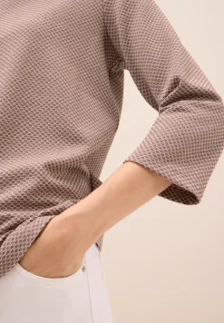 T-shirt structuré Two Tone