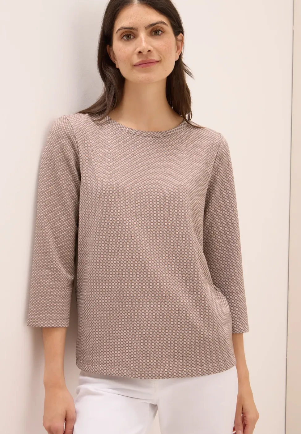 T-shirt structuré Two Tone