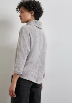 T-shirt tricoté avec col