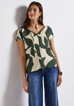 T-shirt tunique avec imprimé