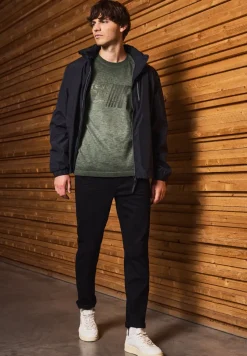 T-shirt au look délavé