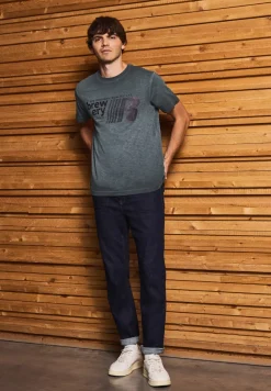 T-shirt au look délavé