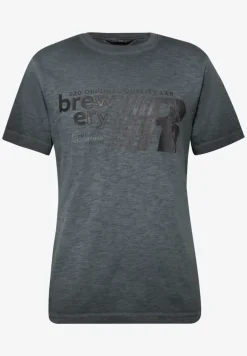 T-shirt au look délavé