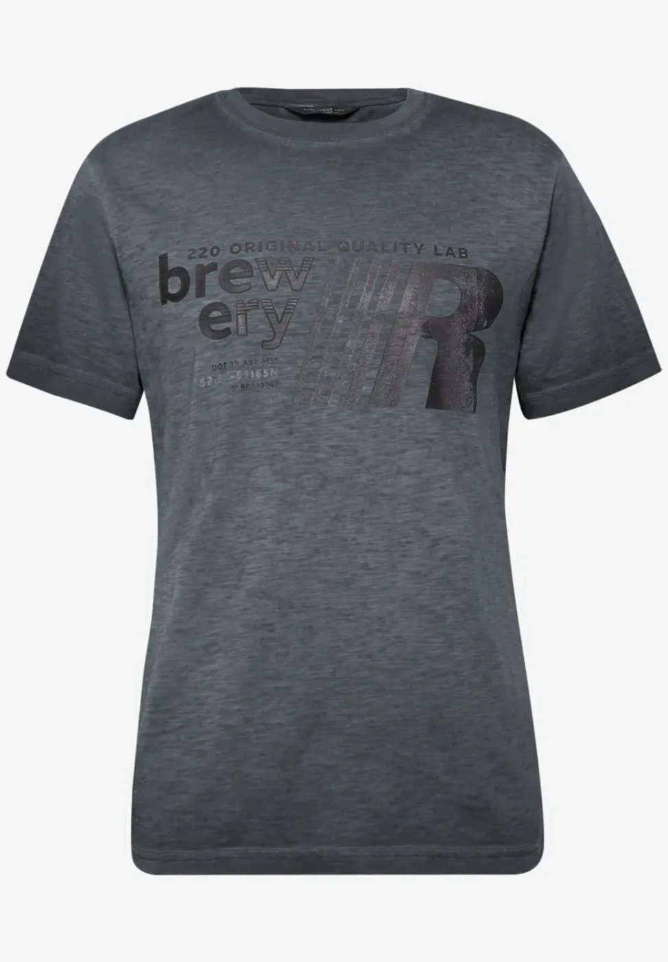 T-shirt au look délavé