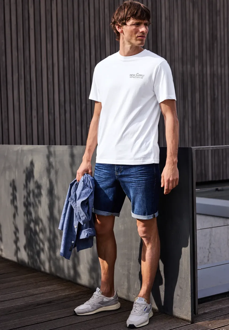 T-shirt avec backprint