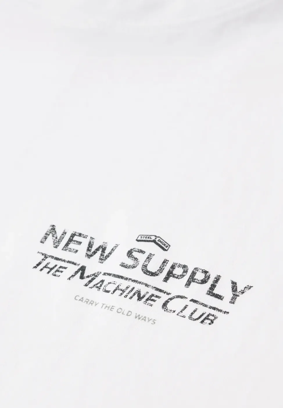 T-shirt avec backprint