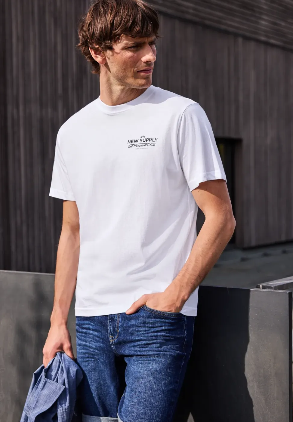 T-shirt avec backprint
