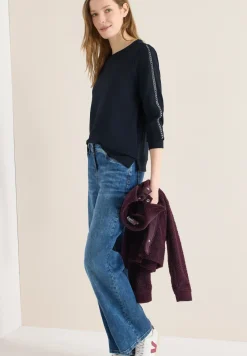 T-shirt avec détails sur les manches