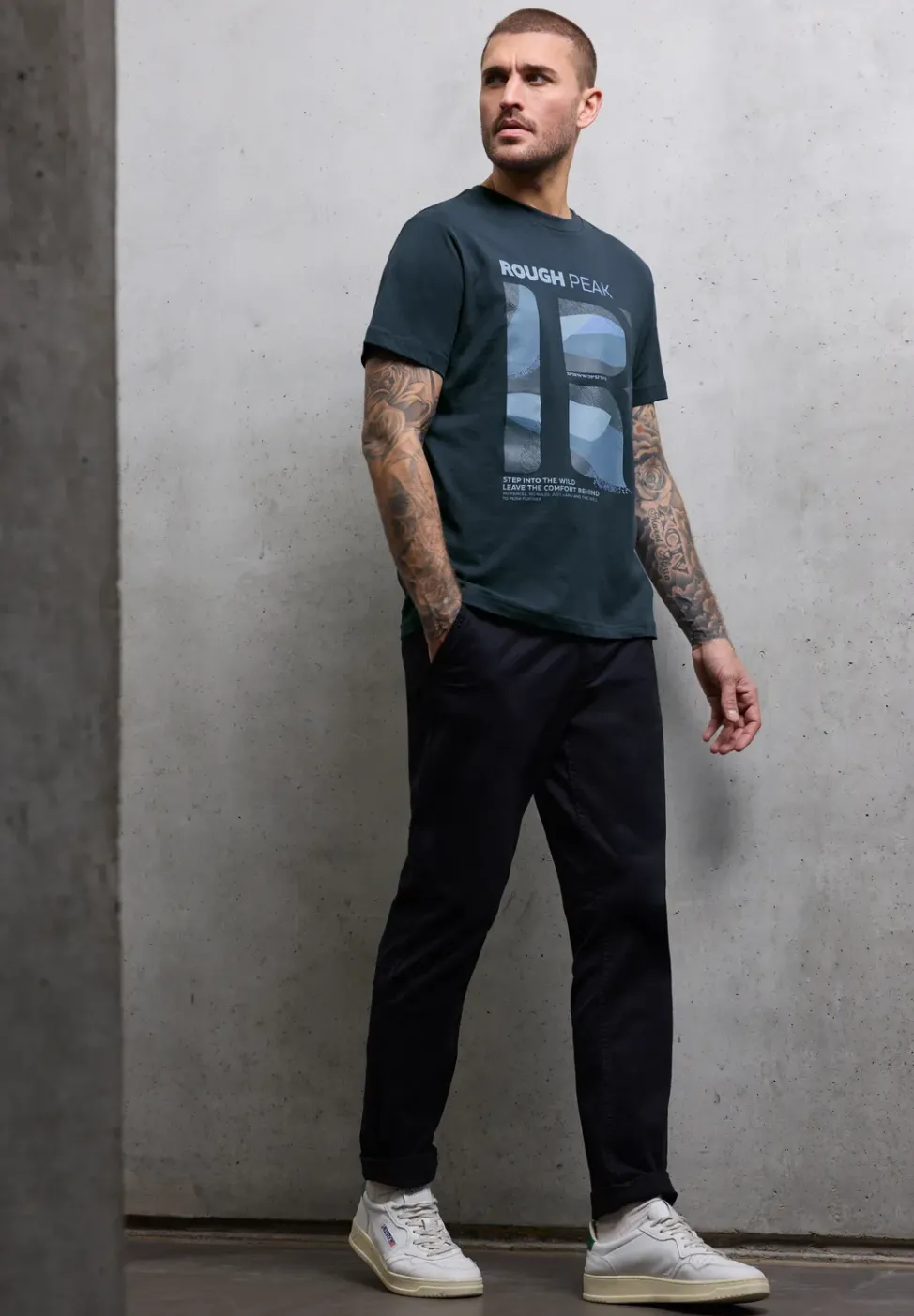 T-shirt avec impression sur le devant