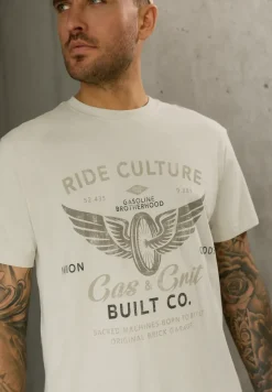 T-shirt avec impression sur le devant