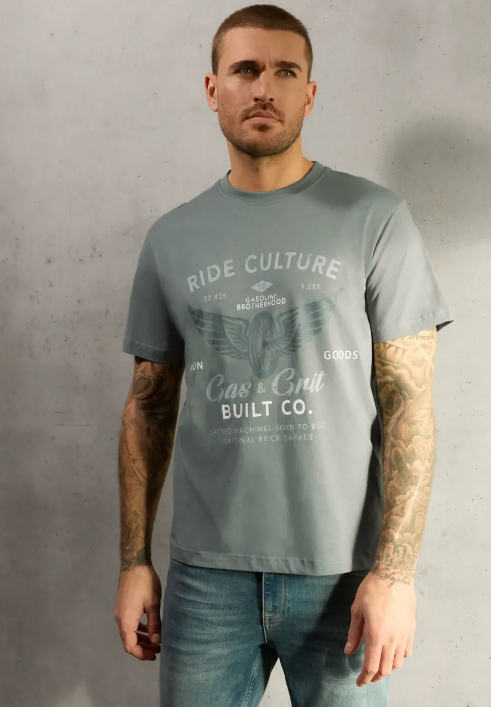 T-shirt avec impression sur le devant