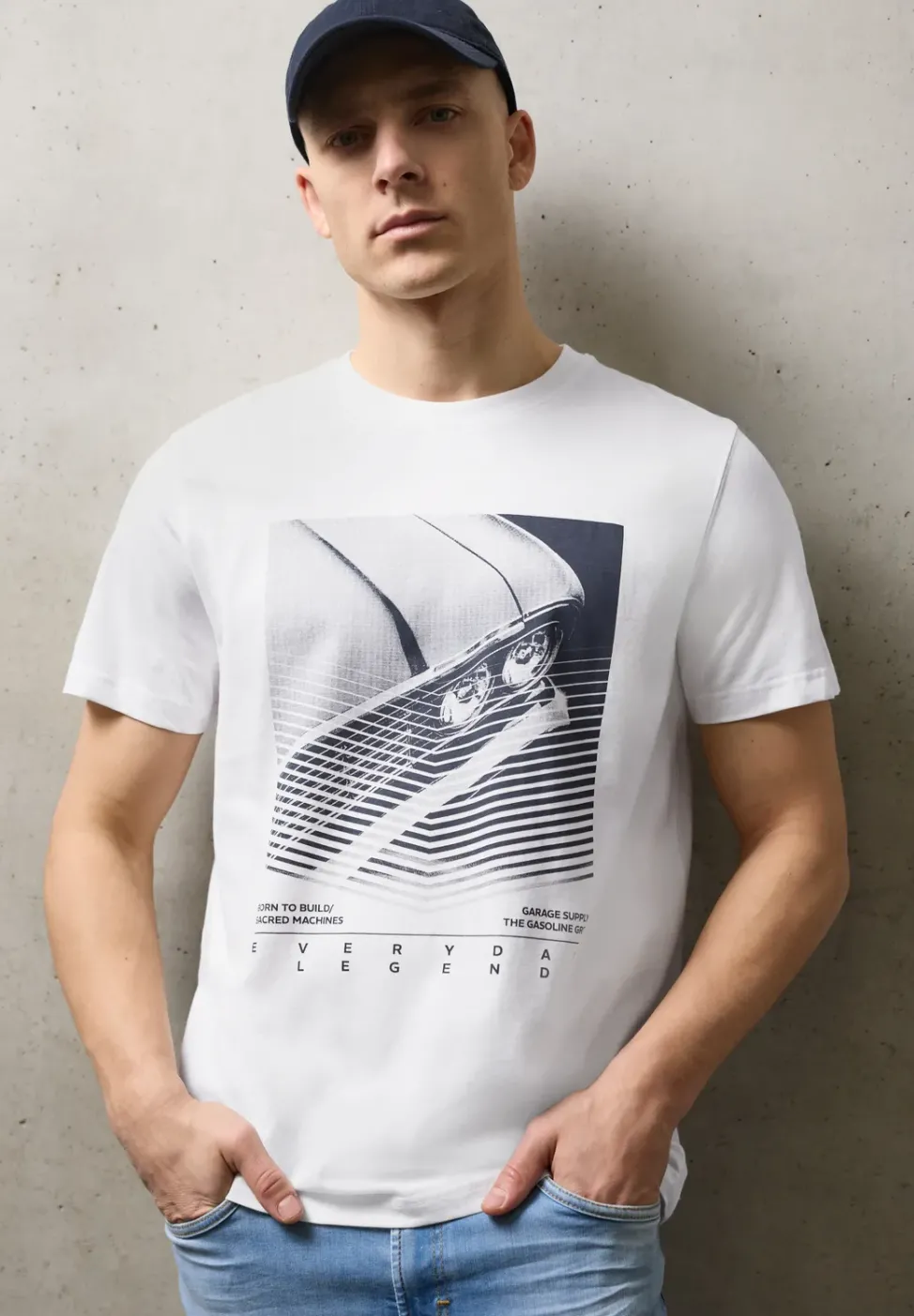 T-shirt avec impression sur le devant