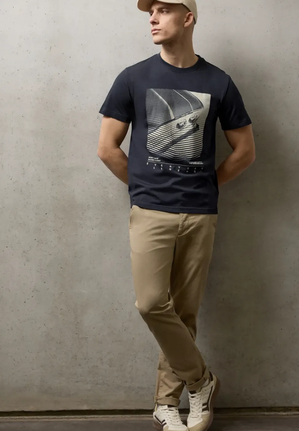 T-shirt avec impression sur le devant