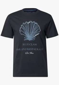 T-shirt avec imprimé coquillage