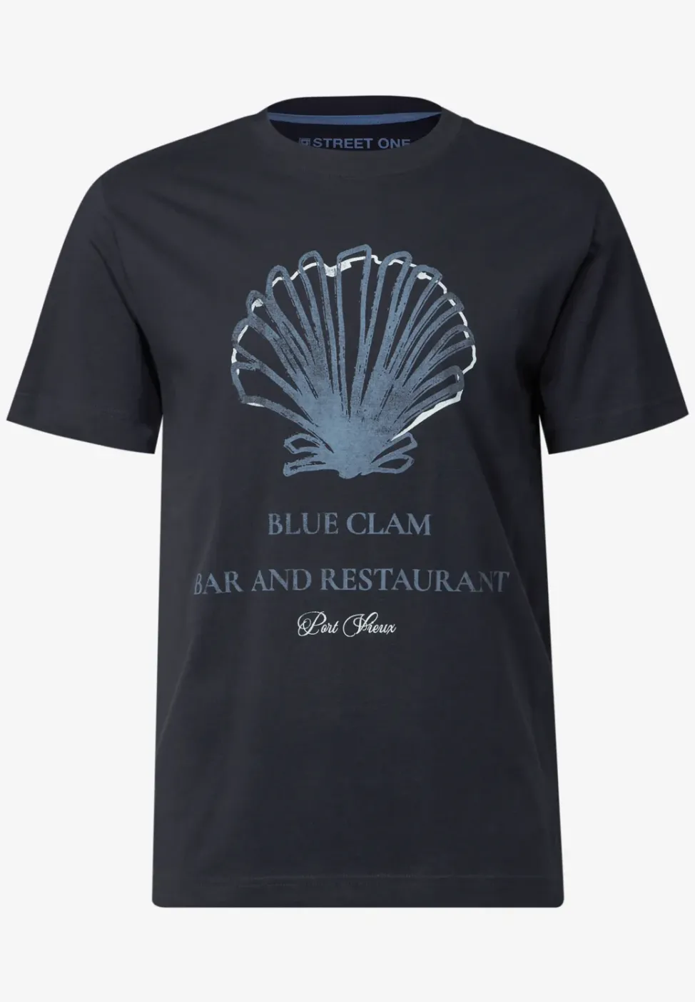 T-shirt avec imprimé coquillage