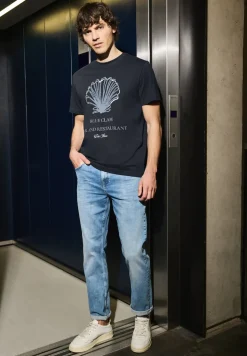 T-shirt avec imprimé coquillage