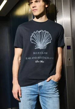T-shirt avec imprimé coquillage