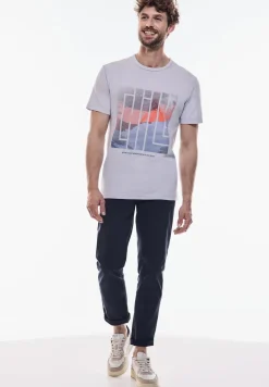 T-shirt avec imprimé sur le devant