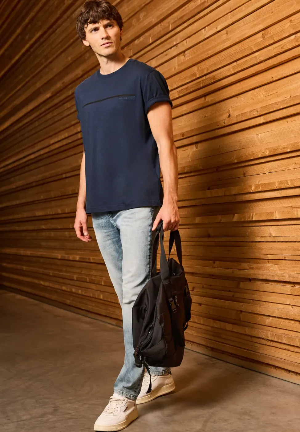 T-shirt avec motif à rayures