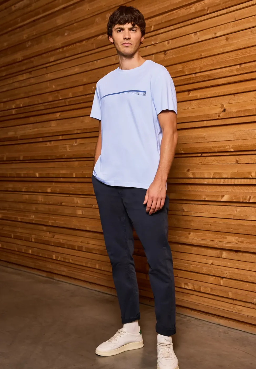 T-shirt avec motif à rayures