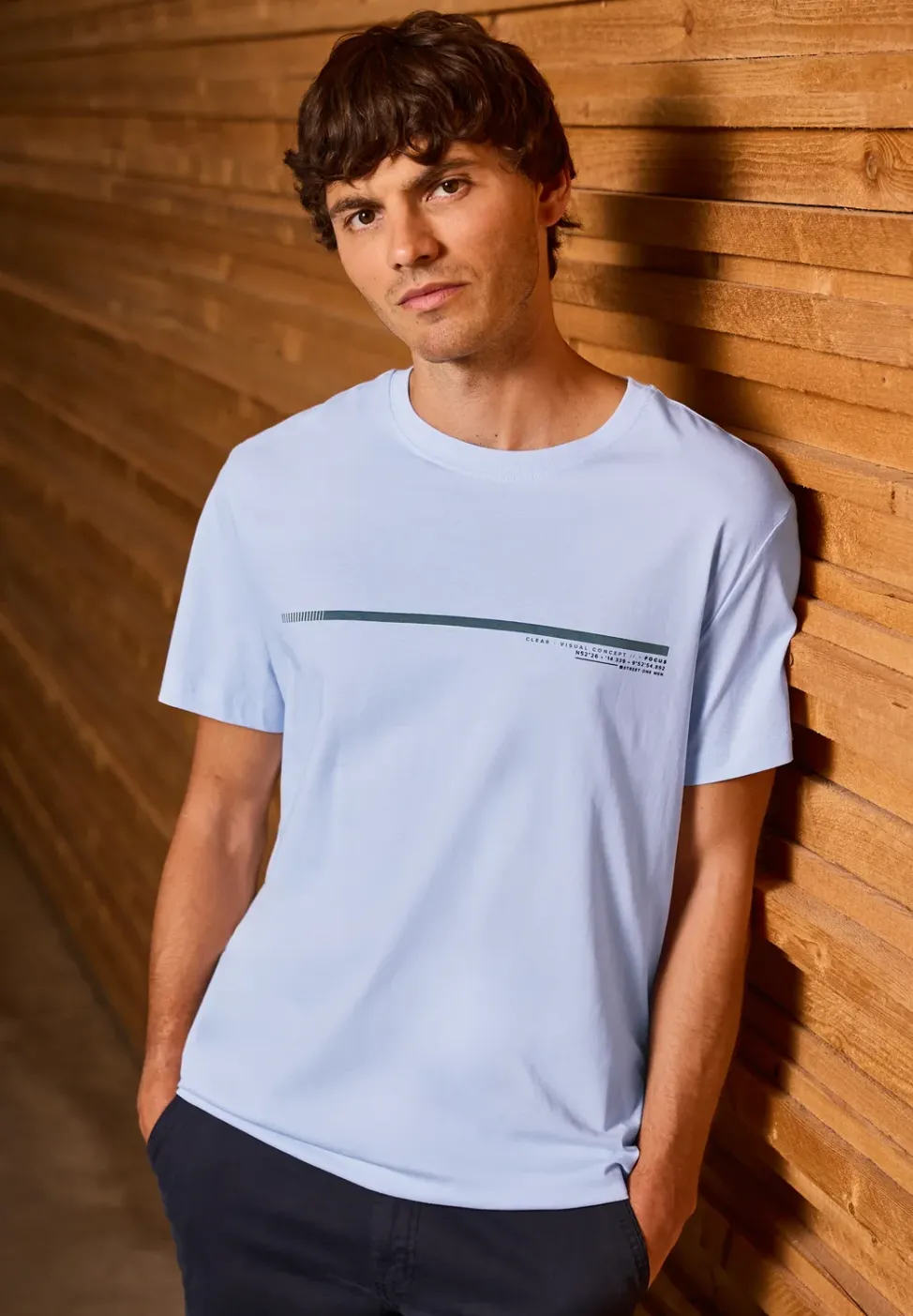 T-shirt avec motif à rayures