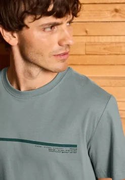T-shirt avec motif à rayures