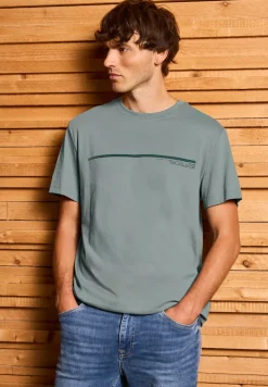 T-shirt avec motif à rayures