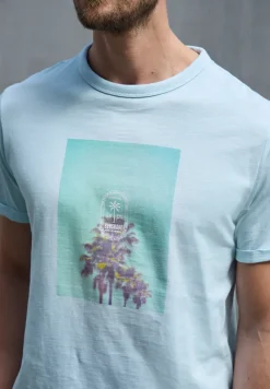 T-shirt avec photo imprimée