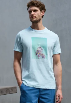 T-shirt avec photo imprimée