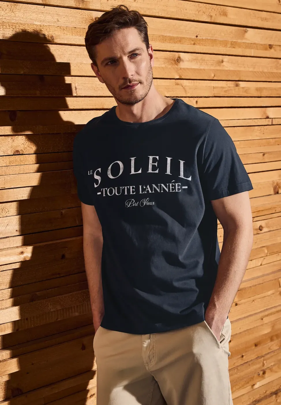 T-shirt avec wording