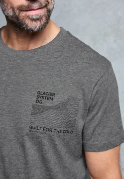 T-shirt basique avec chestprint