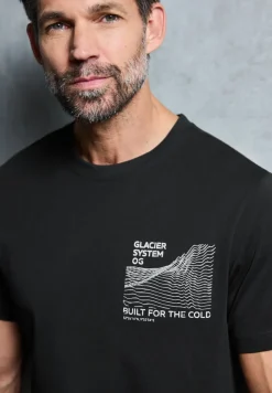 T-shirt basique avec chestprint