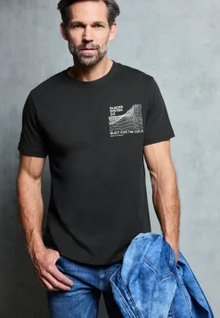 T-shirt basique avec chestprint