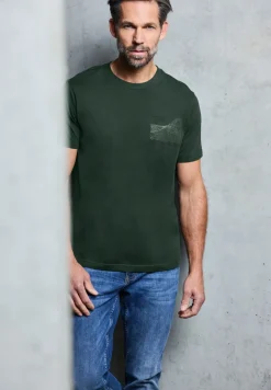 T-shirt basique avec chestprint