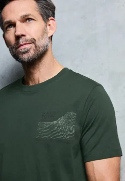 T-shirt basique avec chestprint