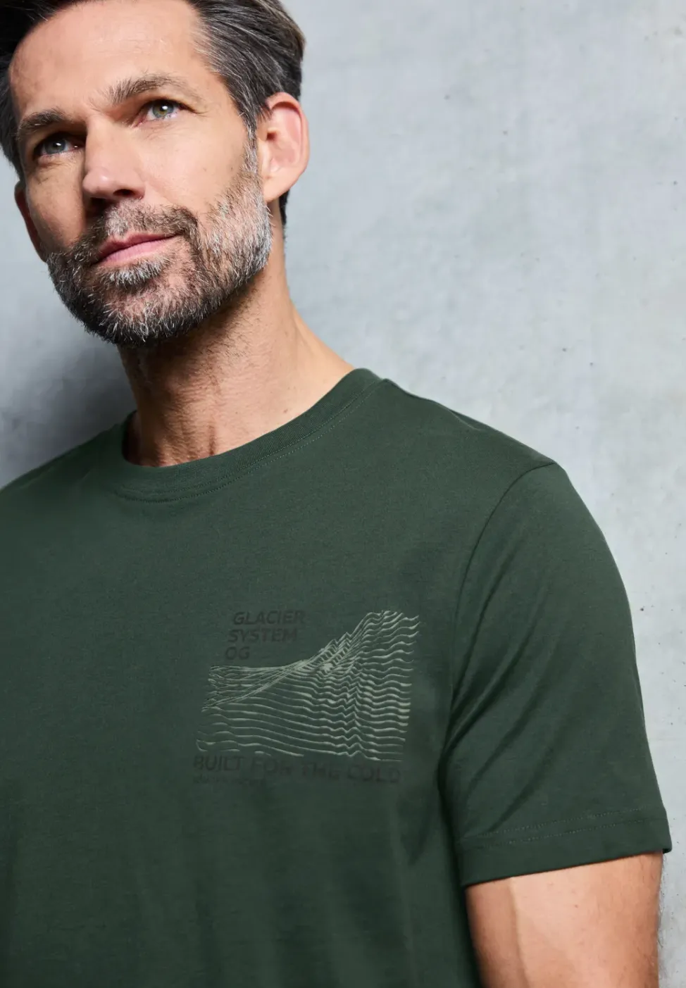 T-shirt basique avec chestprint