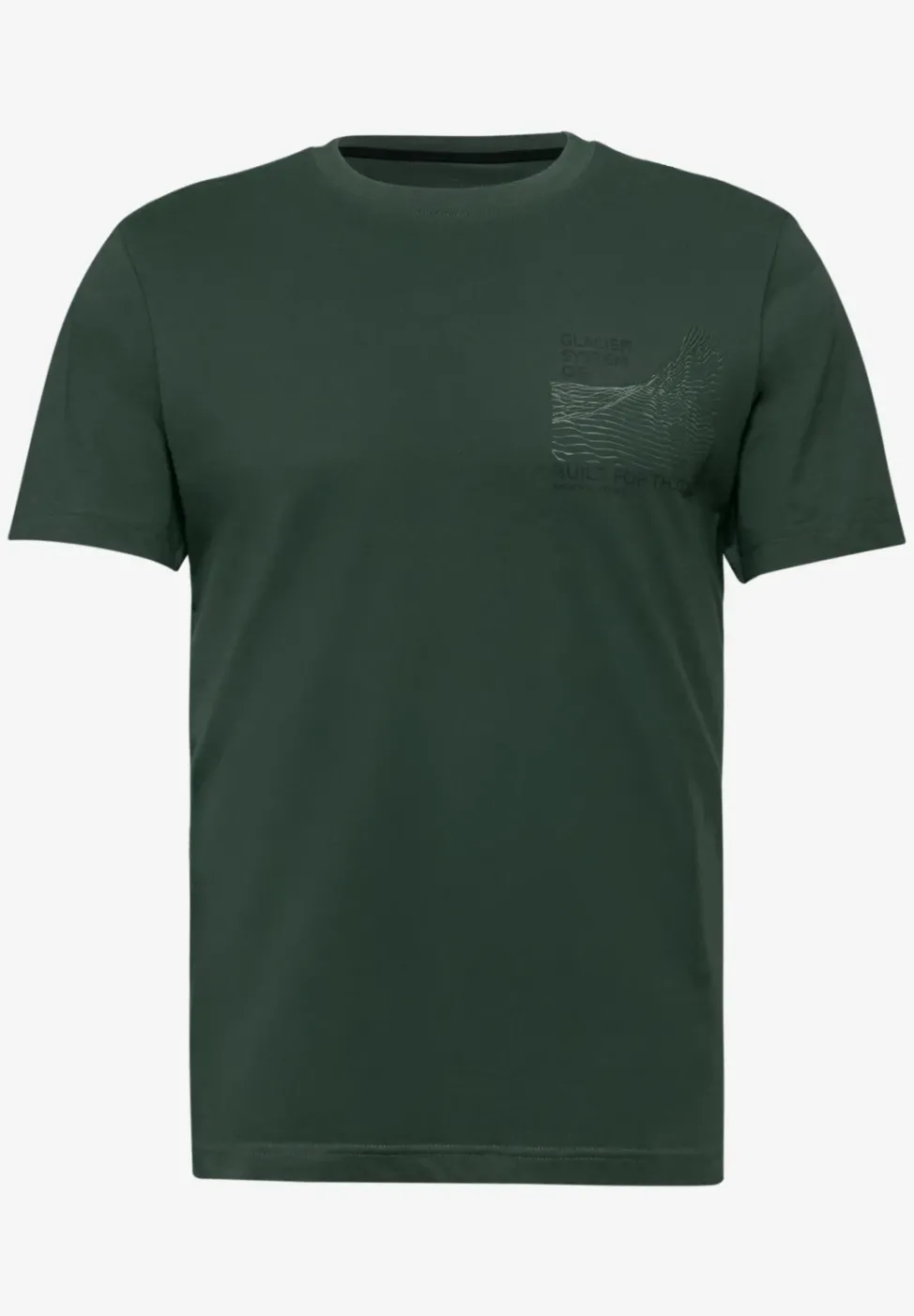 T-shirt basique avec chestprint