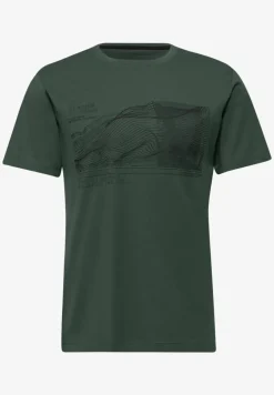 T-shirt basique avec impression sur le devant