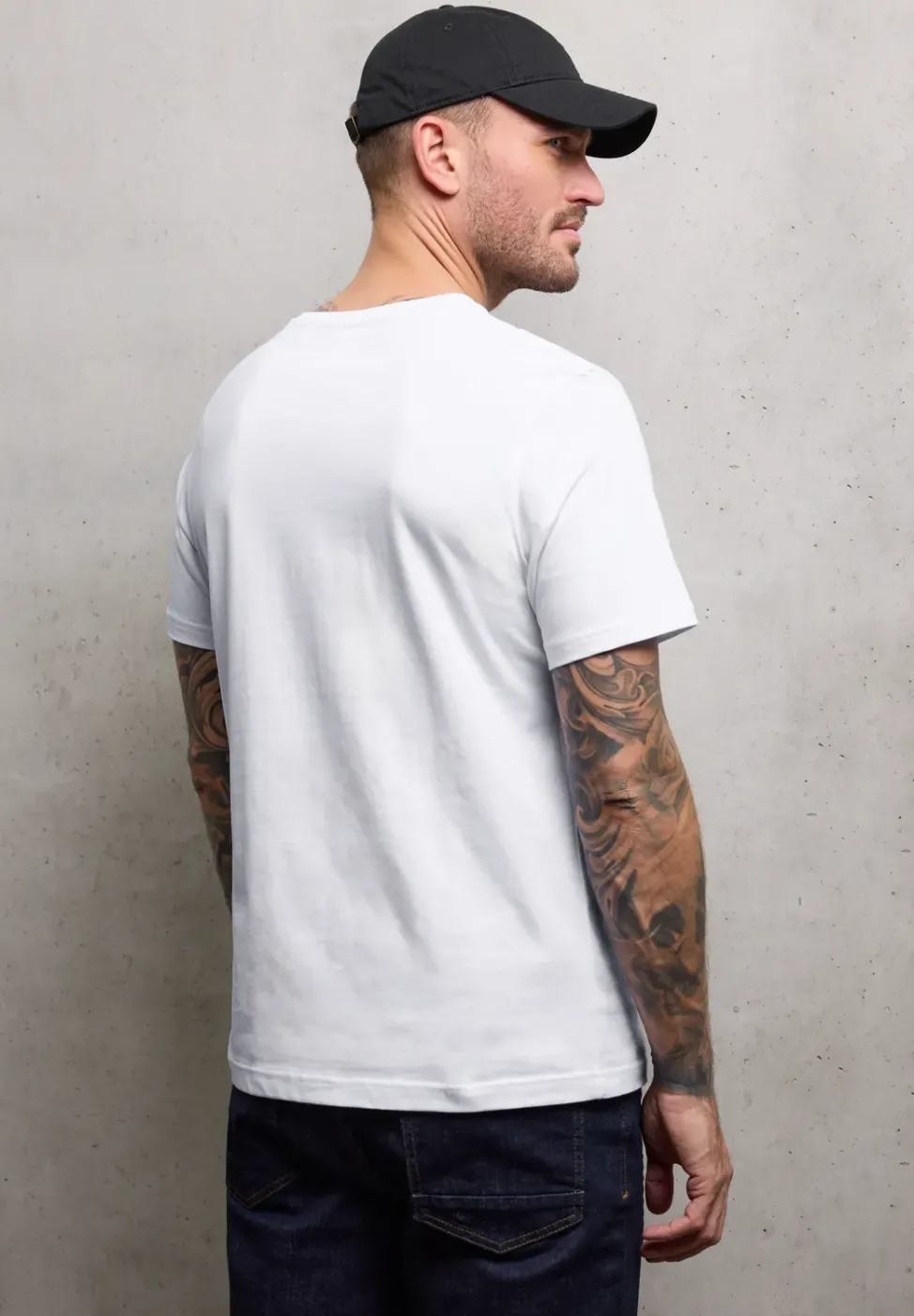 T-shirt basique à col en V