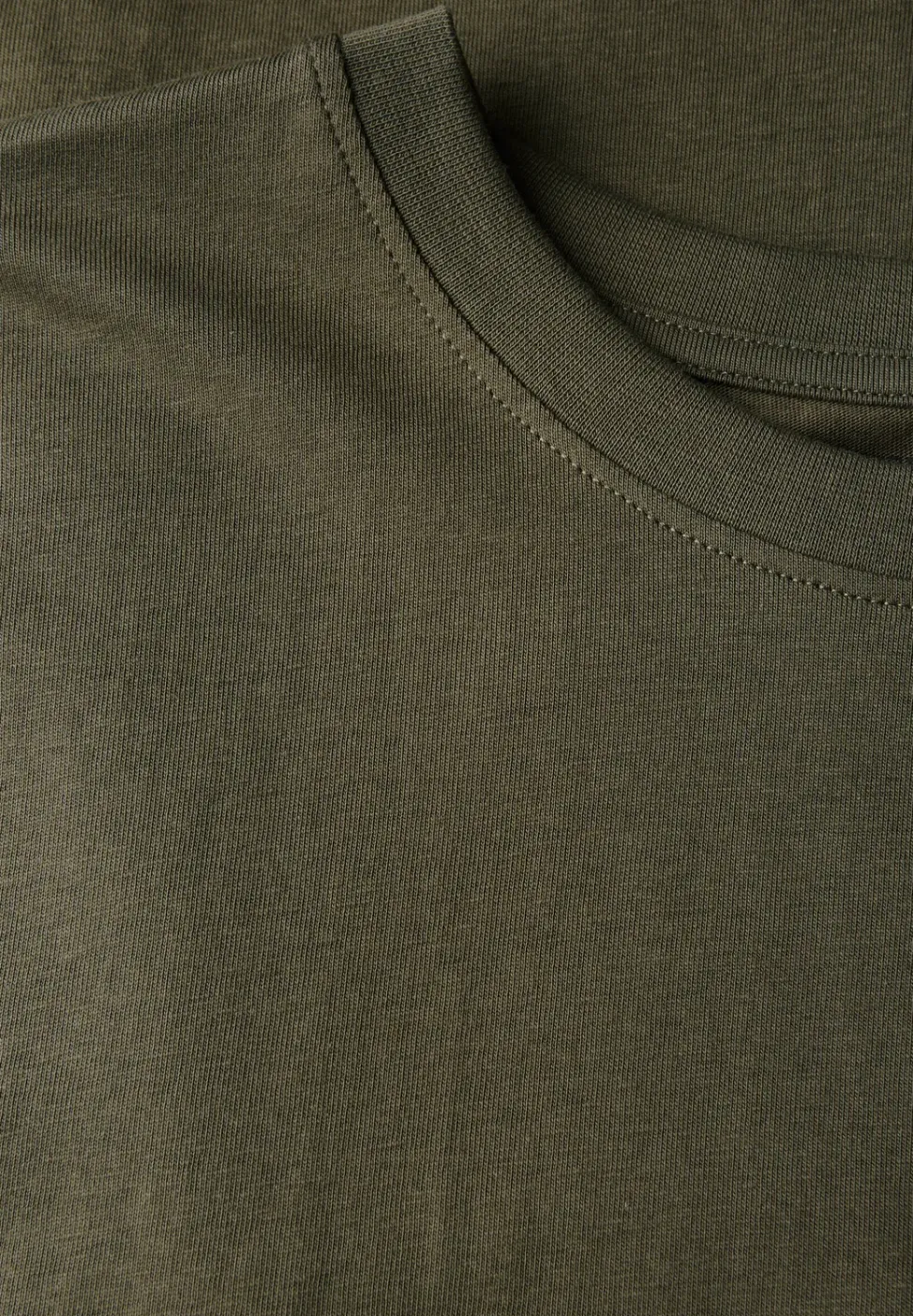 T-shirt basique en couleur unie