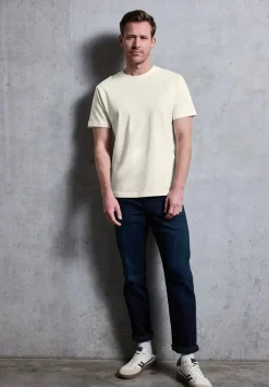 T-shirt basique en couleur unie