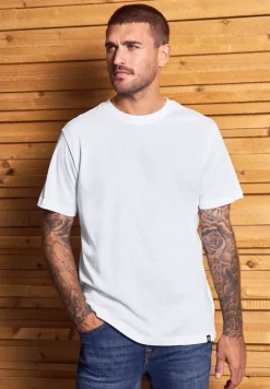 T-shirt basique en couleur unie