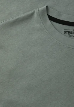 T-shirt basique en couleur unie