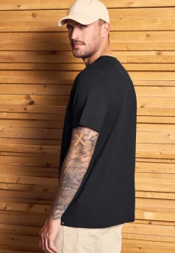 T-shirt basique en couleur unie