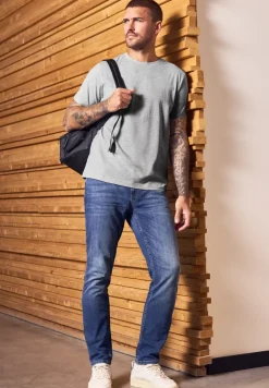 T-shirt basique en couleur unie