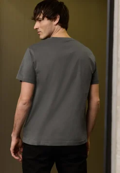 T-shirt basique en couleur unie