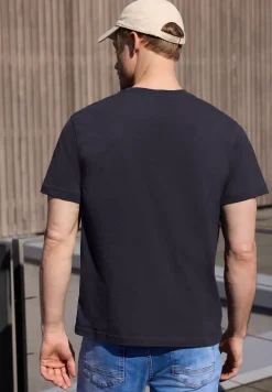 T-shirt à col rond avec chestprint